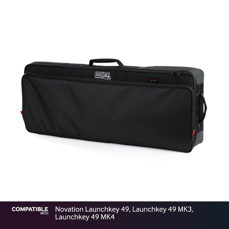 Gator Ultimate Gig Bag for Novation Launchkey 49, Launchkey 49 MK3, Launchkey 49 MK4
