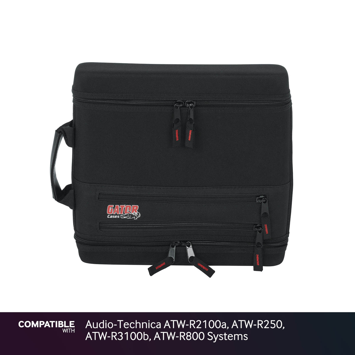 Gator Wireless EVA Case for Audio-Technica ATW-R2100a, ATW-R250, ATW-R3100b, ATW-R800 Systems