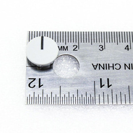12mm Gray Knob Cap with Line for Buchla 297, 207e, 227e, 230e Modules