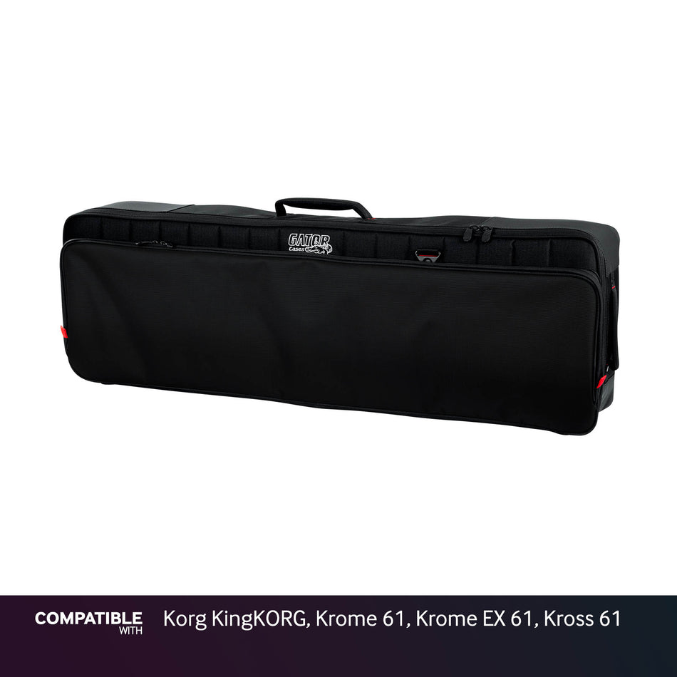 Gator Ultimate Gig Bag for Korg KingKORG, Krome 61, Krome EX 61, Kross 61