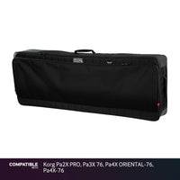 Gator Ultimate Gig Bag for Korg Pa2X PRO, Pa3X 76, Pa4X ORIENTAL-76, Pa4X-76