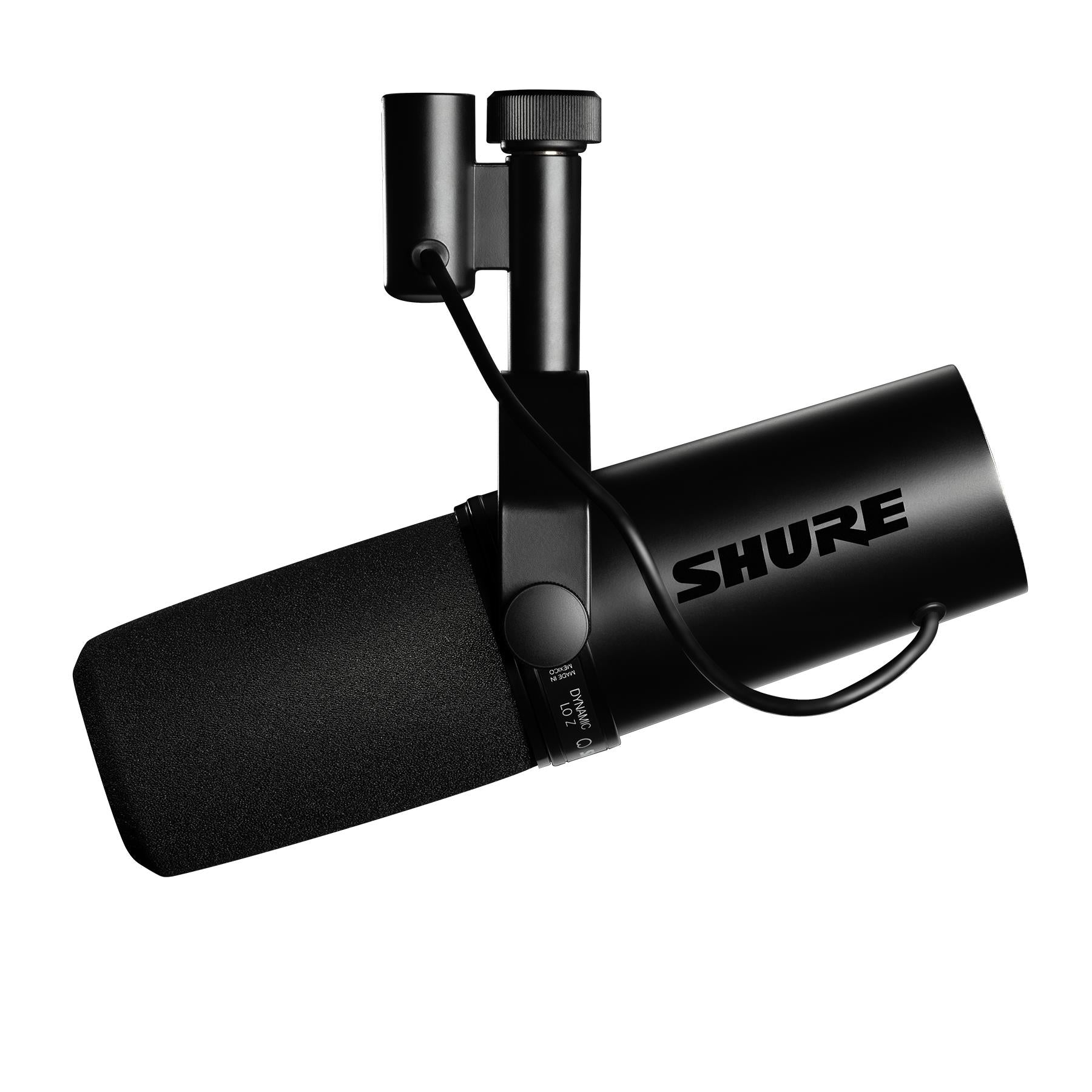 Shure SM7dB Microphone Bundle with Scarlett Solo, Desktop Boom