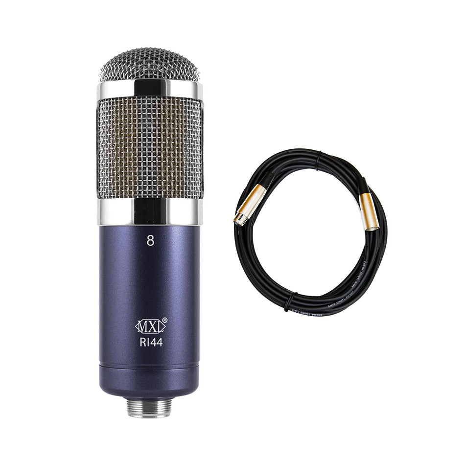MXL R144 Ribbon Microphone Bundle with 20-foot XLR Cable