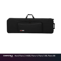 Gator Slim Keyboard Case for Nord Piano 2 HA88, Piano 4, Piano 5 88, Piano 88