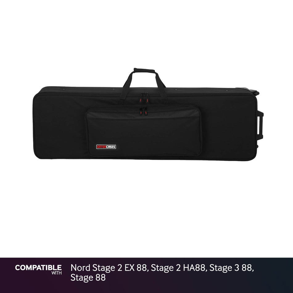 Gator Slim Keyboard Case for Nord Stage 2 EX 88, Stage 2 HA88, Stage 3 88, Stage 88