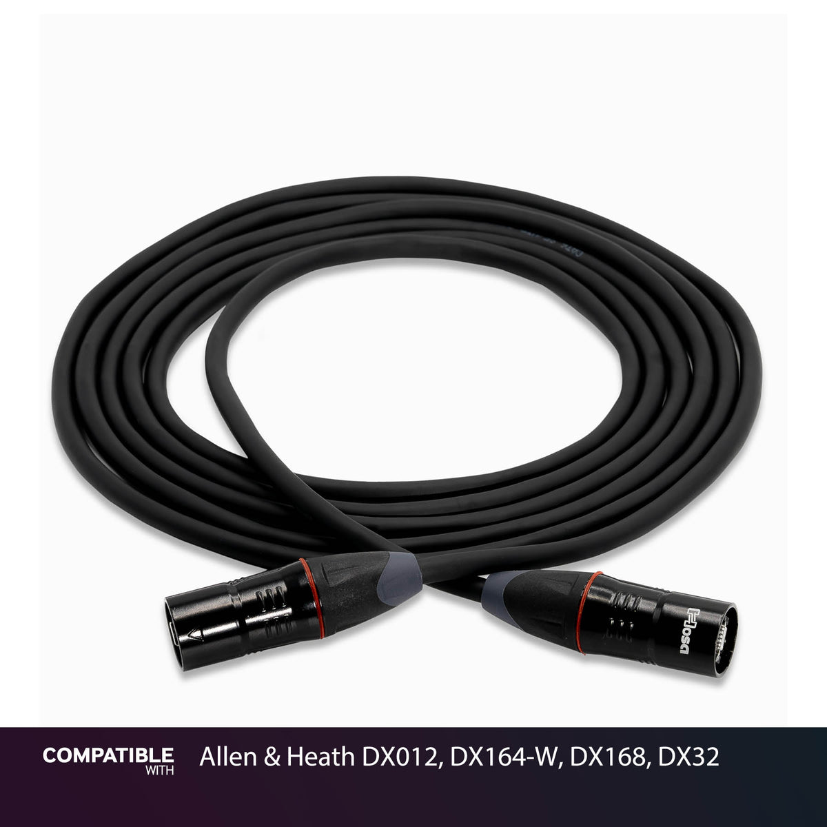 Hosa 10-foot EtherCON Cable for Allen & Heath DX012, DX164-W, DX168, DX32
