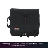 Gator Wireless EVA Case for Gemini UHF-5100HL, UHF-5100M, UHF-5200HL, UHF-5200M Systems