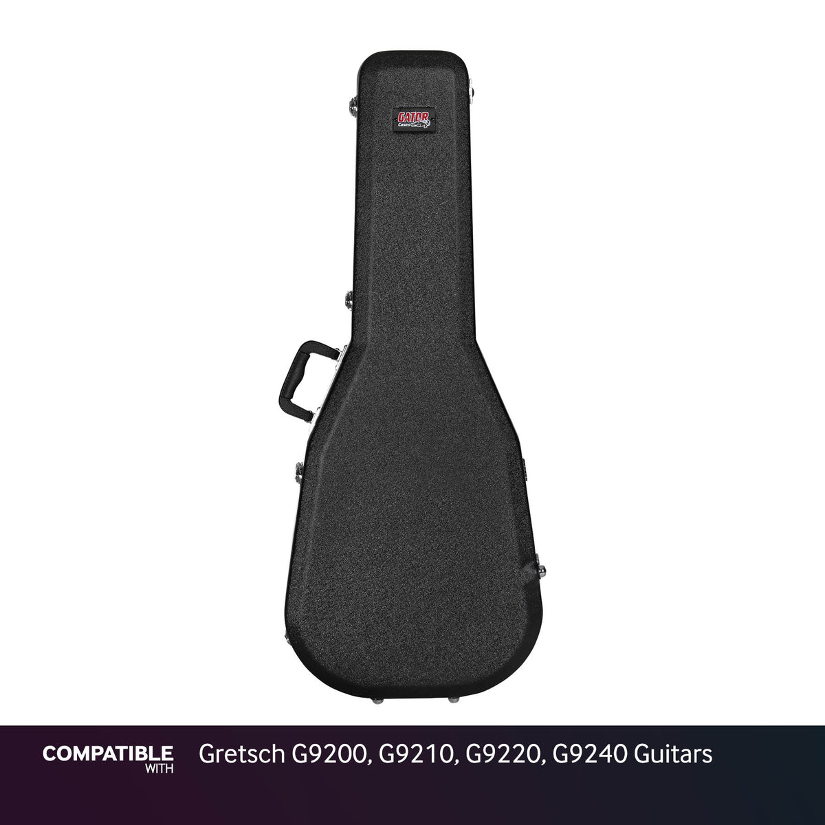 Gator Deluxe Molded Case for Gretsch G9200, G9210, G9220, G9240 Guitars