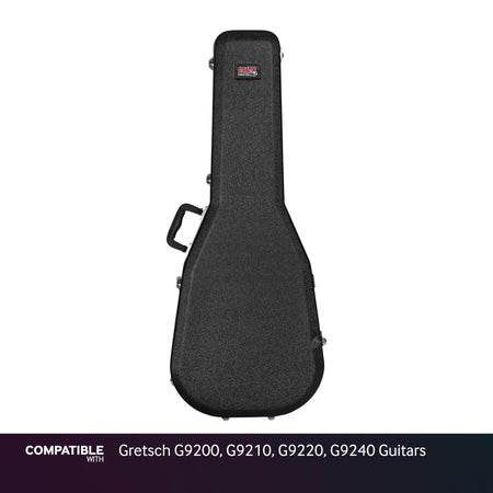 Gator Deluxe Molded Case for Gretsch G9200, G9210, G9220, G9240 Guitars