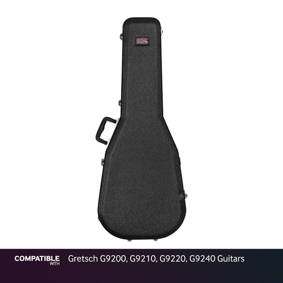 Gator Deluxe Molded Case for Gretsch G9200, G9210, G9220, G9240 Guitars