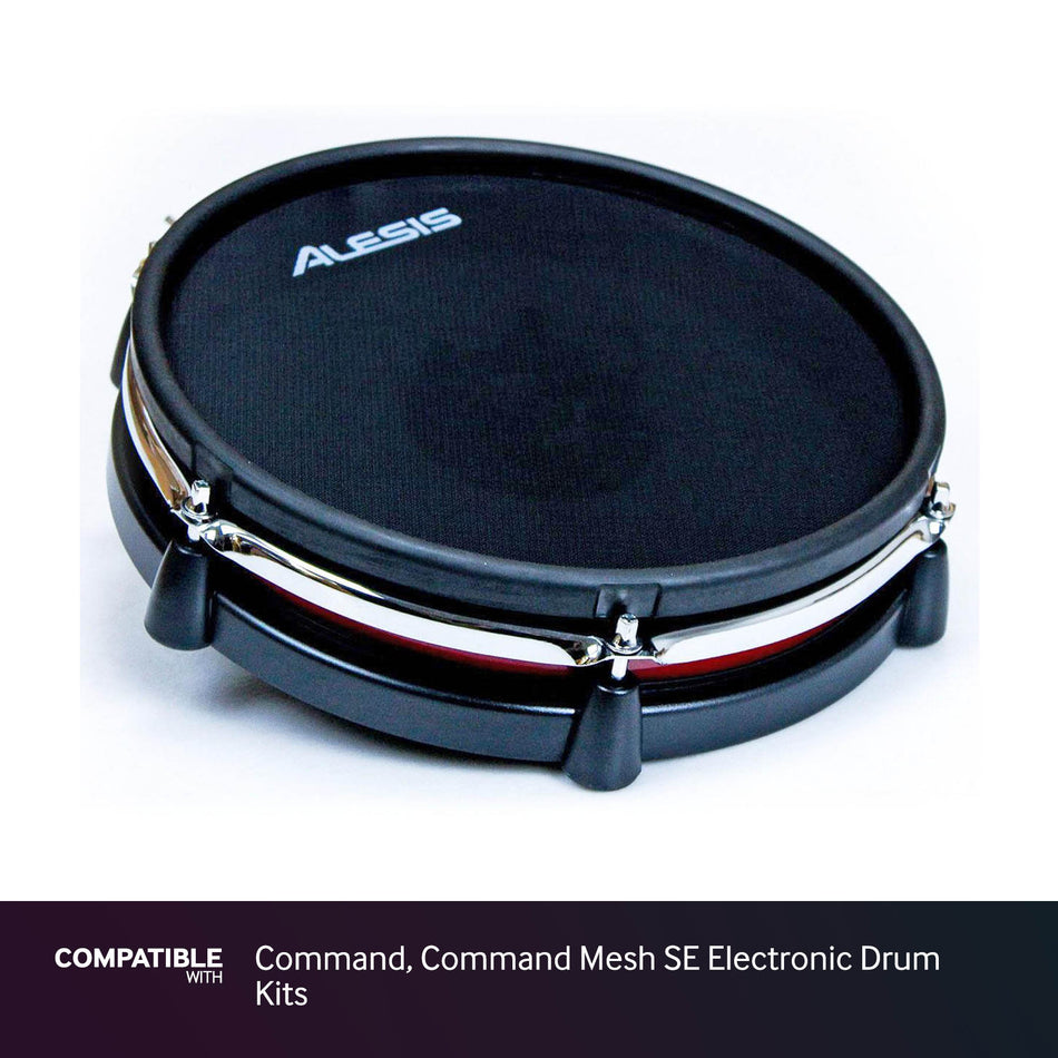 Alesis 10" Dual-Zone Mesh Drum Pad for Command, Command Mesh SE Electronic Drum Kits