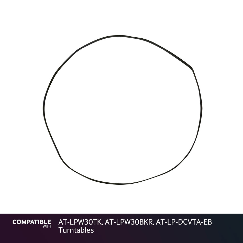 Audio-Technica Drive Belt for AT-LPW30TK, AT-LPW30BKR, AT-LP-DCVTA-EB Turntables