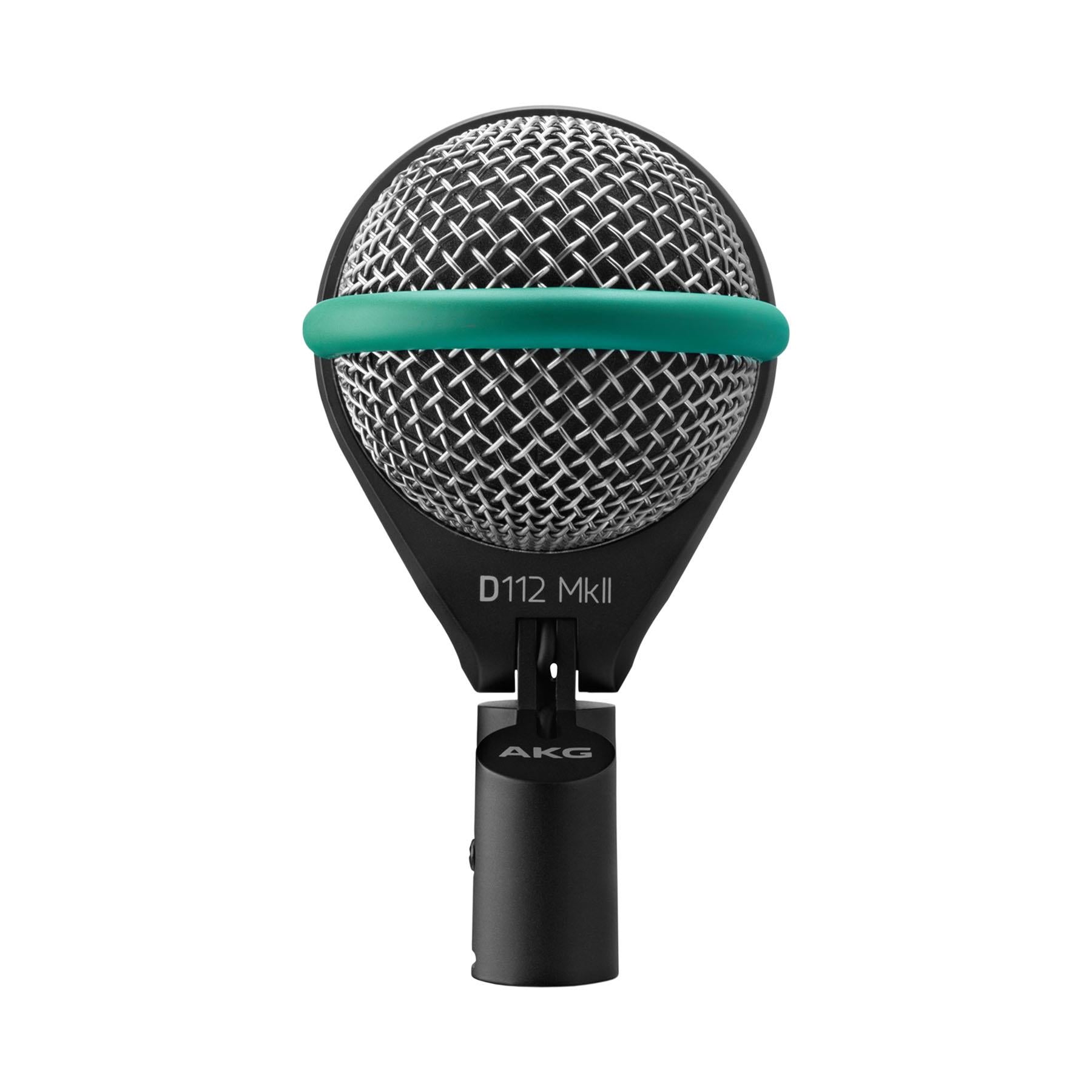 AKG D112 MKII Dynamic Kick Drum Microphone Bundle with 20-foot XLR Cable