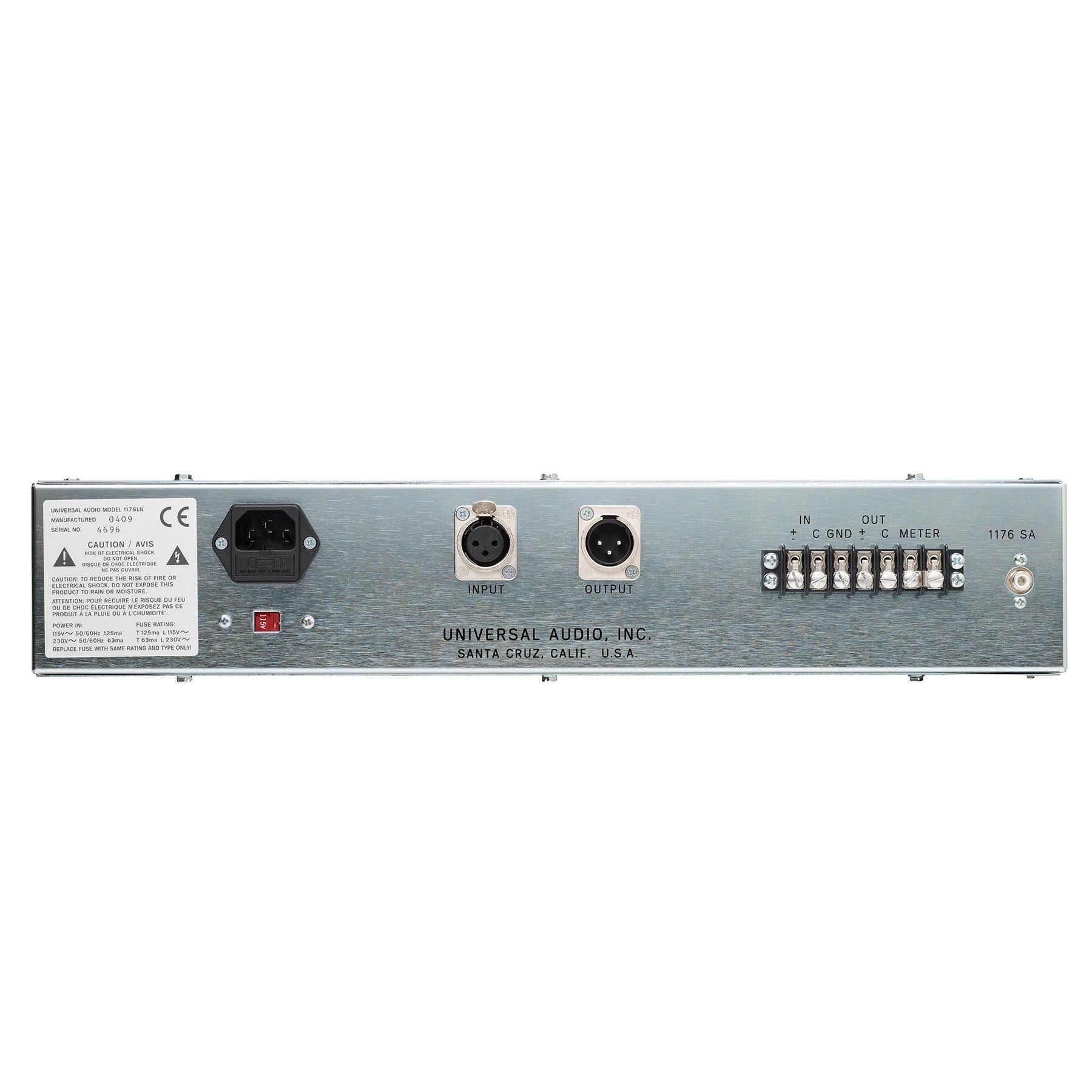 UNIVERSAL AUDIO 1176LN limiting compressor 現行機 要メンテ？ Universal Audio ...