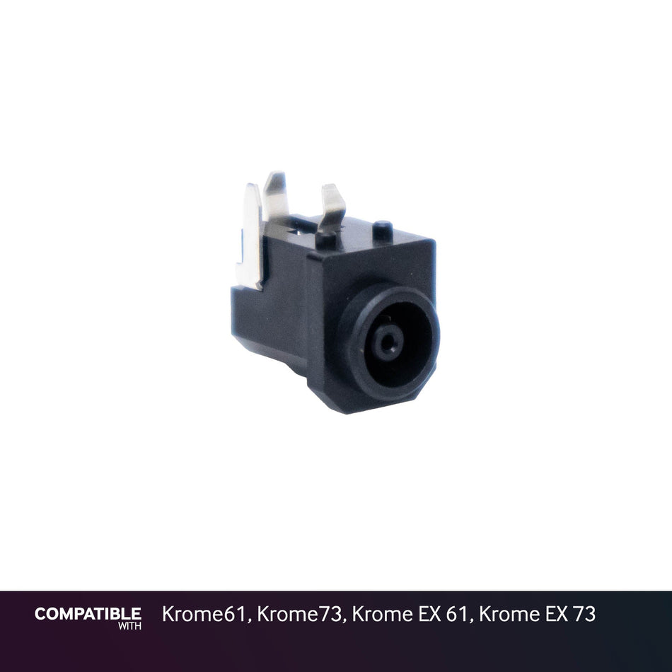 Korg DC Power Jack for Krome61, Krome73, Krome EX 61, Krome EX 73