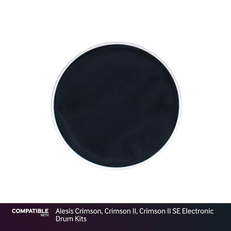 Black 8" Mesh Drum Head for Alesis Crimson, Crimson II, Crimson II SE Electronic Drum Kits