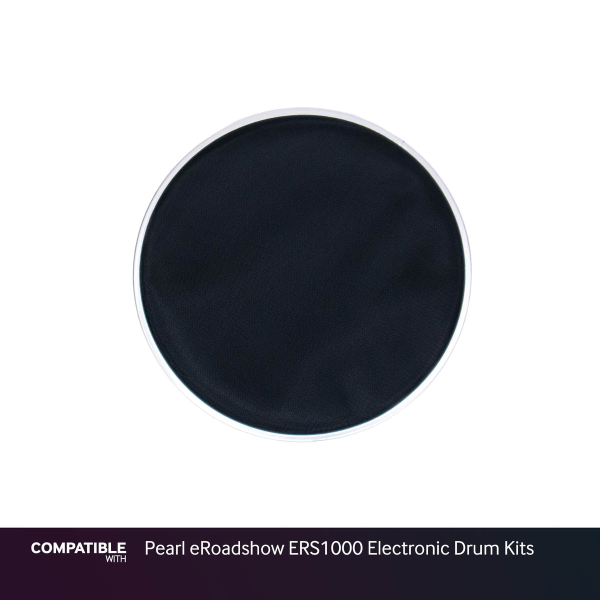 Black 8" Mesh Drum Head for Pearl eRoadshow ERS1000 Electronic Drum Kits