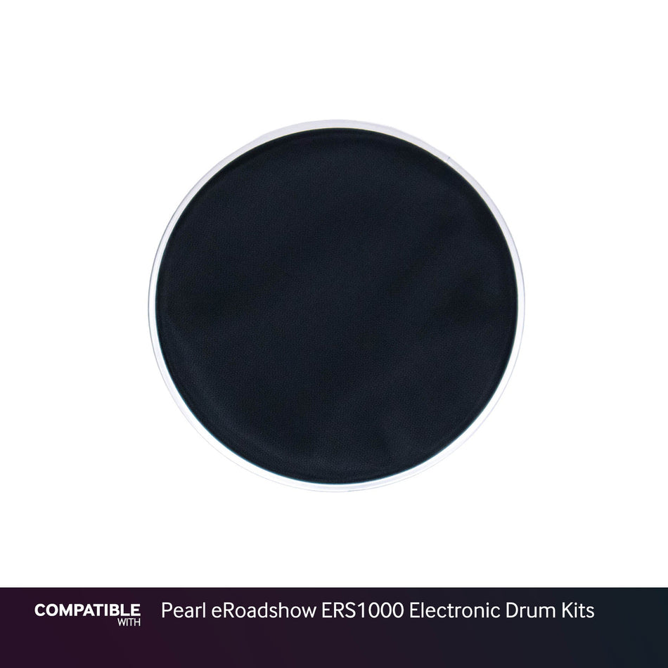 Black 8" Mesh Drum Head for Pearl eRoadshow ERS1000 Electronic Drum Kits