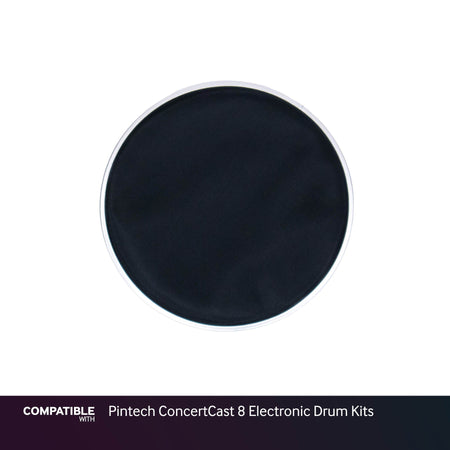 Black 8" Mesh Drum Head for Pintech ConcertCast 8 Electronic Drum Kits