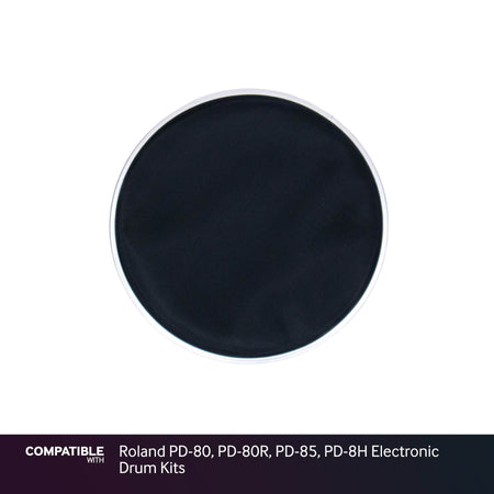 Black 8" Mesh Drum Head for Roland PD-80, PD-80R, PD-85, PD-8H Electronic Drum Kits
