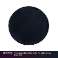 Black 12" Mesh Drum Head for Alesis Strike, Strike Pro, Strike Pro SE Electronic Drum Kits