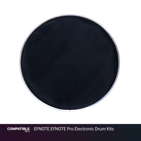 Black 12" Mesh Drum Head for EFNOTE EFNOTE Pro Electronic Drum Kits