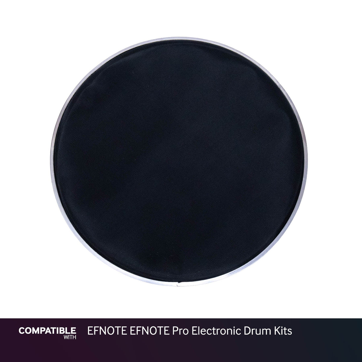 Black 12" Mesh Drum Head for EFNOTE EFNOTE Pro Electronic Drum Kits