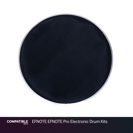 Black 12" Mesh Drum Head for EFNOTE EFNOTE Pro Electronic Drum Kits
