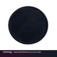 Black 12" Mesh Drum Head for Medeli MZ538 Electronic Drum Kits