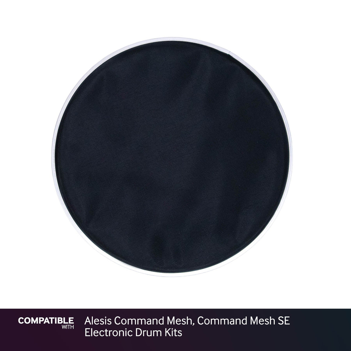 Black 10" Mesh Drum Head for Alesis Command Mesh, Command Mesh SE Electronic Drum Kits