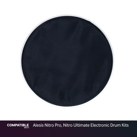 Black 10" Mesh Drum Head for Alesis Nitro Pro, Nitro Ultimate Electronic Drum Kits