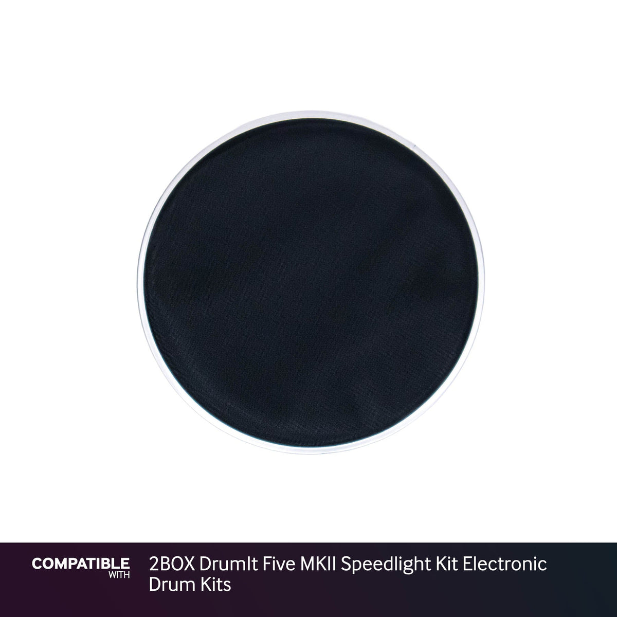 Black 8" Mesh Drum Head for 2BOX DrumIt Five MKII Speedlight Kit Electronic Drum Kits