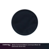 Black 8" Mesh Drum Head for Alesis Command Mesh, Command Mesh SE Electronic Drum Kits