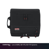 Gator Wireless EVA Case for Line 6 XDR2, XD-V70, XD-V75 Systems