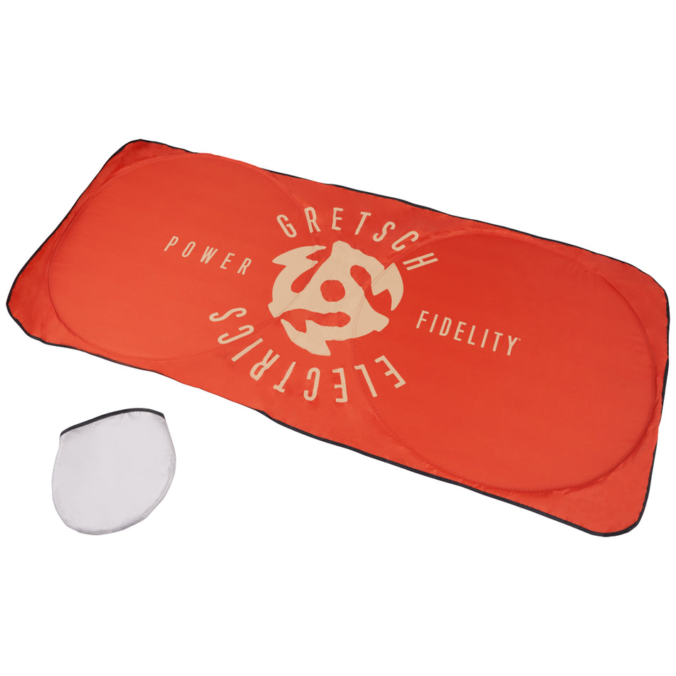 Gretsch Car Sunshade with Power and Fidelity Logo