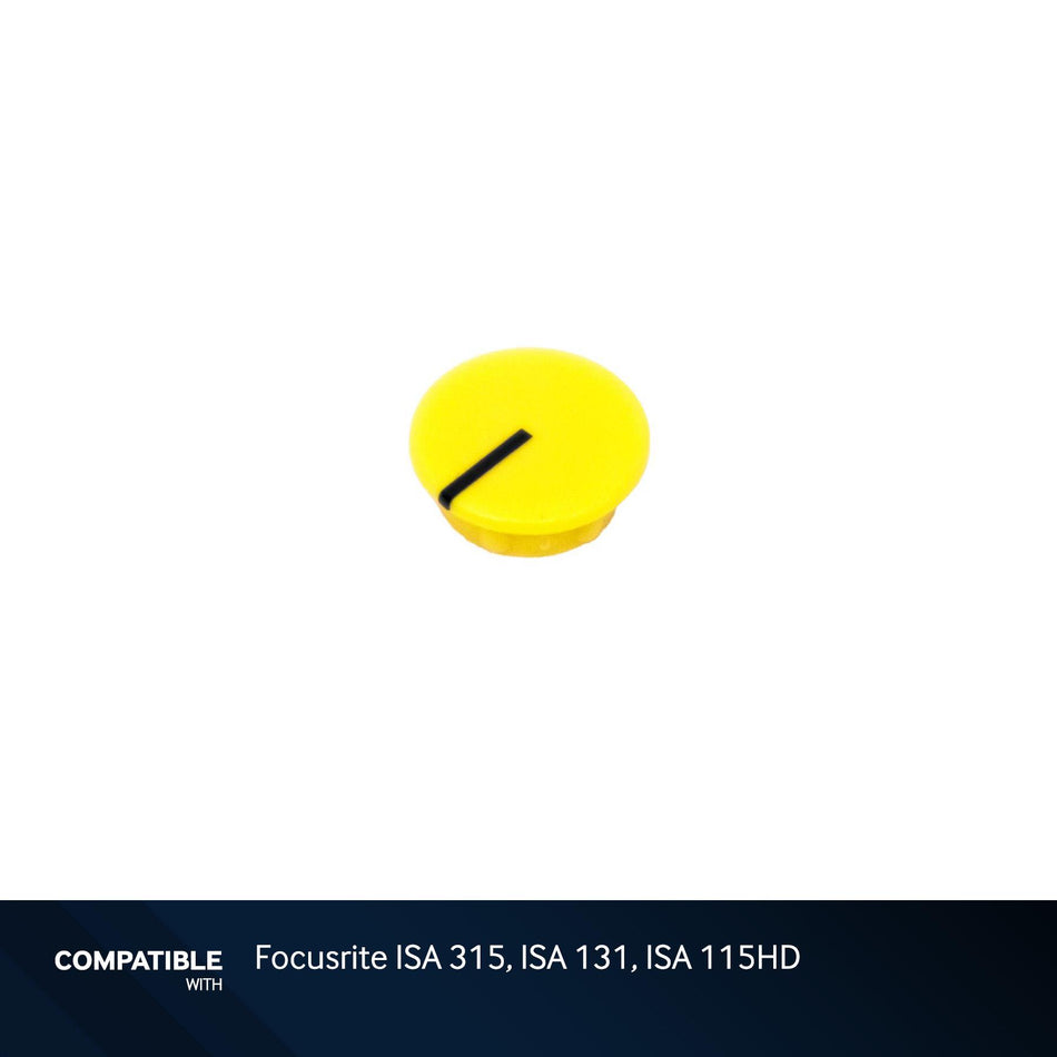 Yellow Knob Cap for Focusrite ISA 315, ISA 131, ISA 115HD