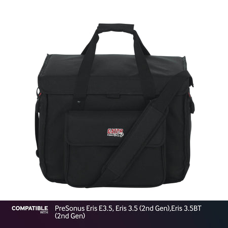 Gator Studio Monitor Tote for PreSonus Eris E3.5, Eris 3.5 (2nd Gen),Eris 3.5BT (2nd Gen)