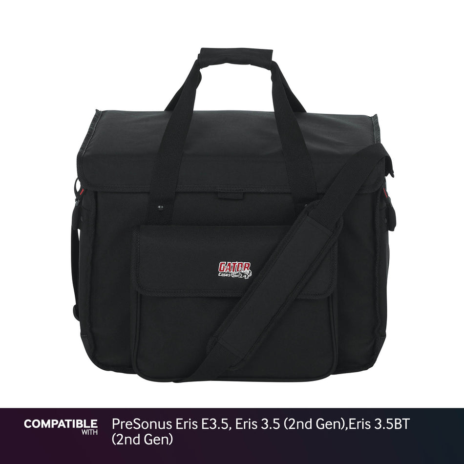Gator Studio Monitor Tote for PreSonus Eris E3.5, Eris 3.5 (2nd Gen),Eris 3.5BT (2nd Gen)