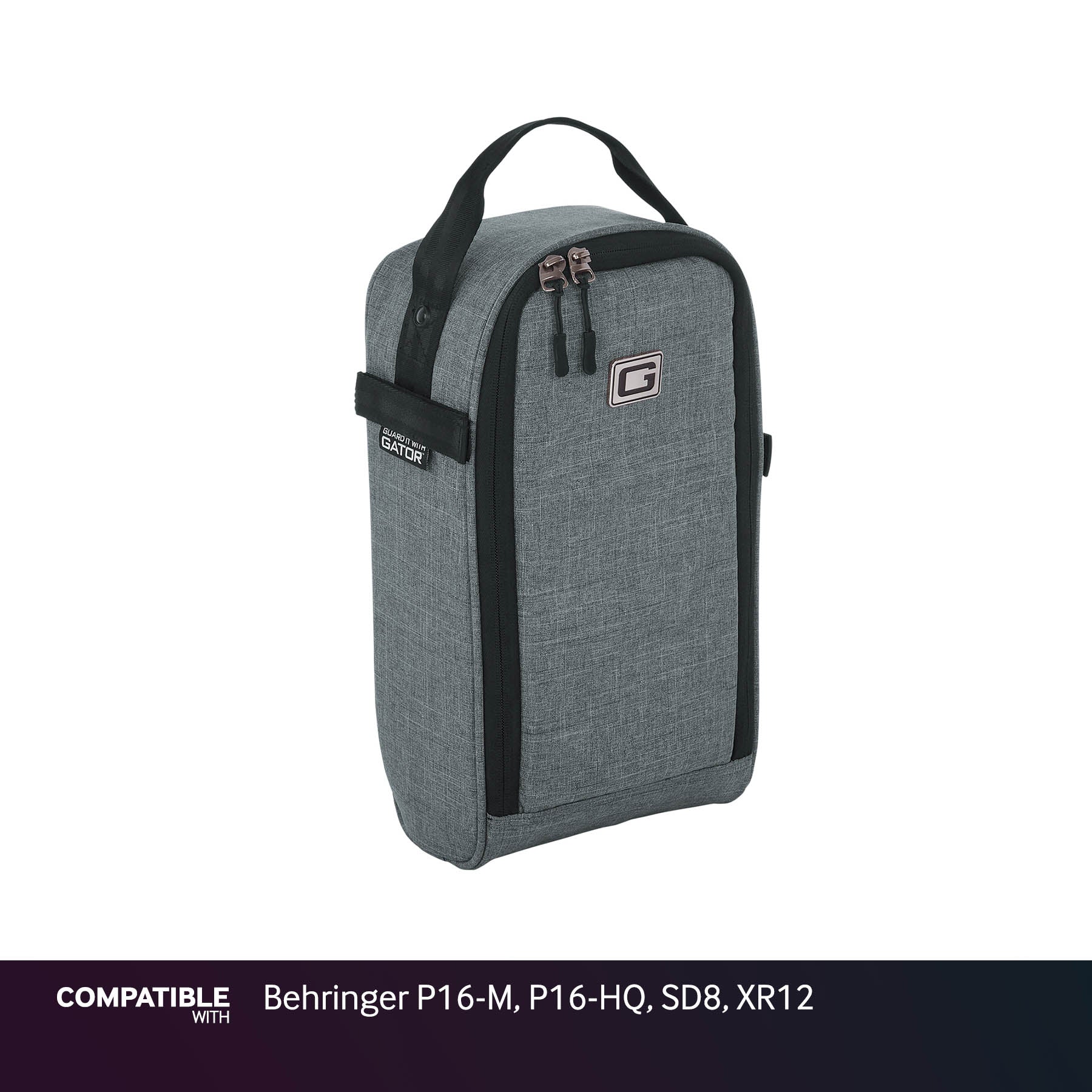Gator Gray Bag for Behringer P16-M, P16-HQ, SD8, XR12