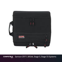 Gator Wireless EVA Case for Samson CR77, SR266, Stage 5, Stage 55 Systems
