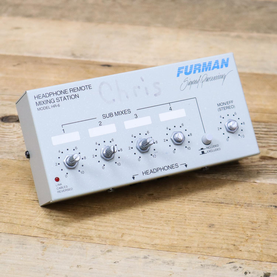 As Is Furman HR6 Personal Headphone Mixer