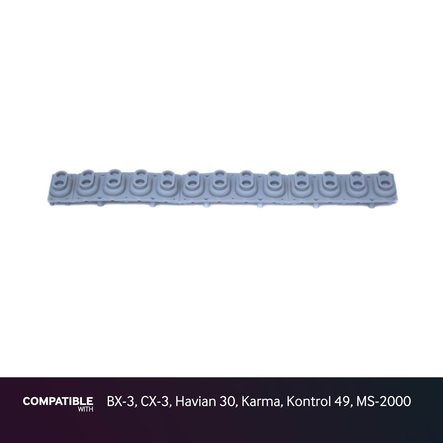 Korg 13-note Key Contact Strip for BX-3, CX-3, Havian 30, Karma, Kontrol 49, MS-2000