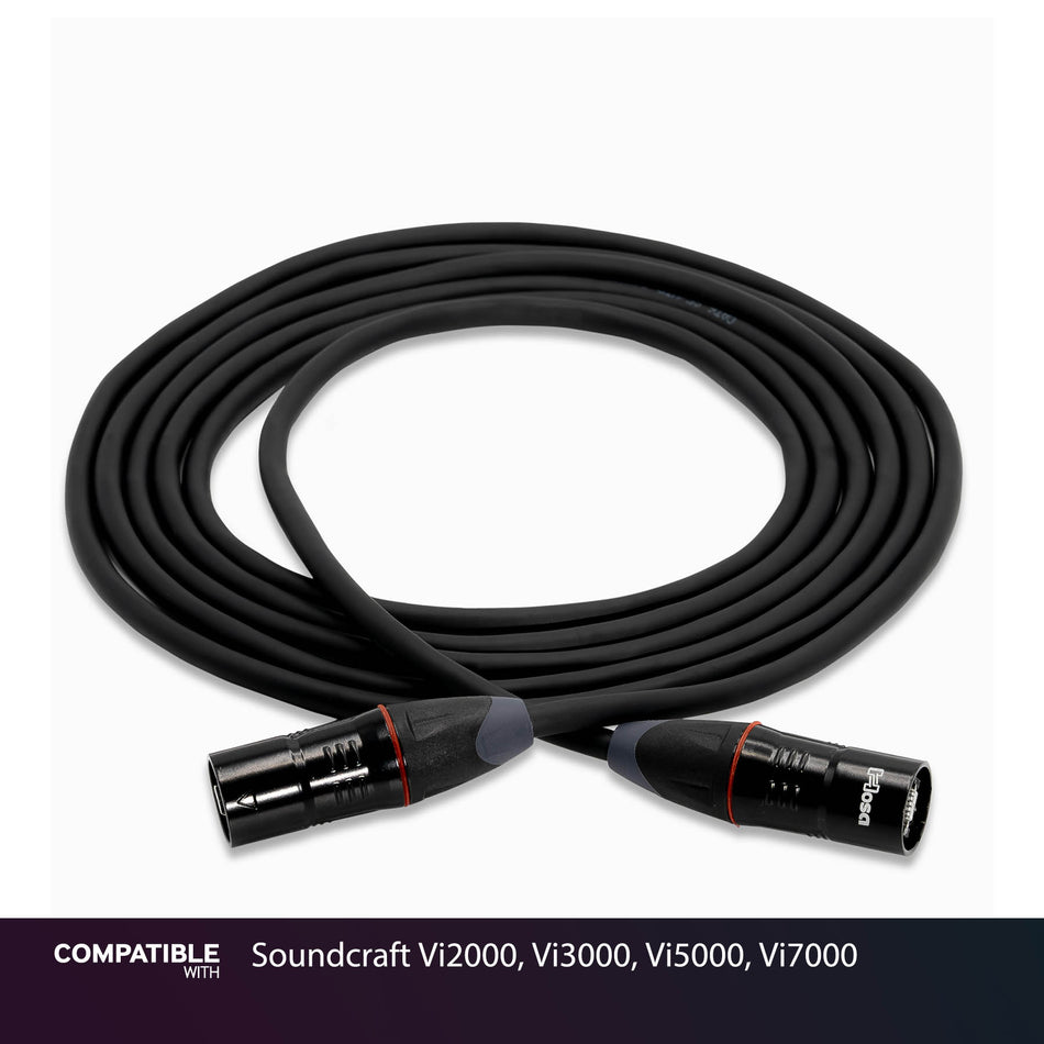 Hosa 10-foot EtherCON Cable for Soundcraft Vi2000, Vi3000, Vi5000, Vi7000