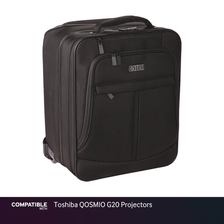 Gator Laptop & Projector Travel Case with Wheels for Toshiba QOSMIO G20 Projectors