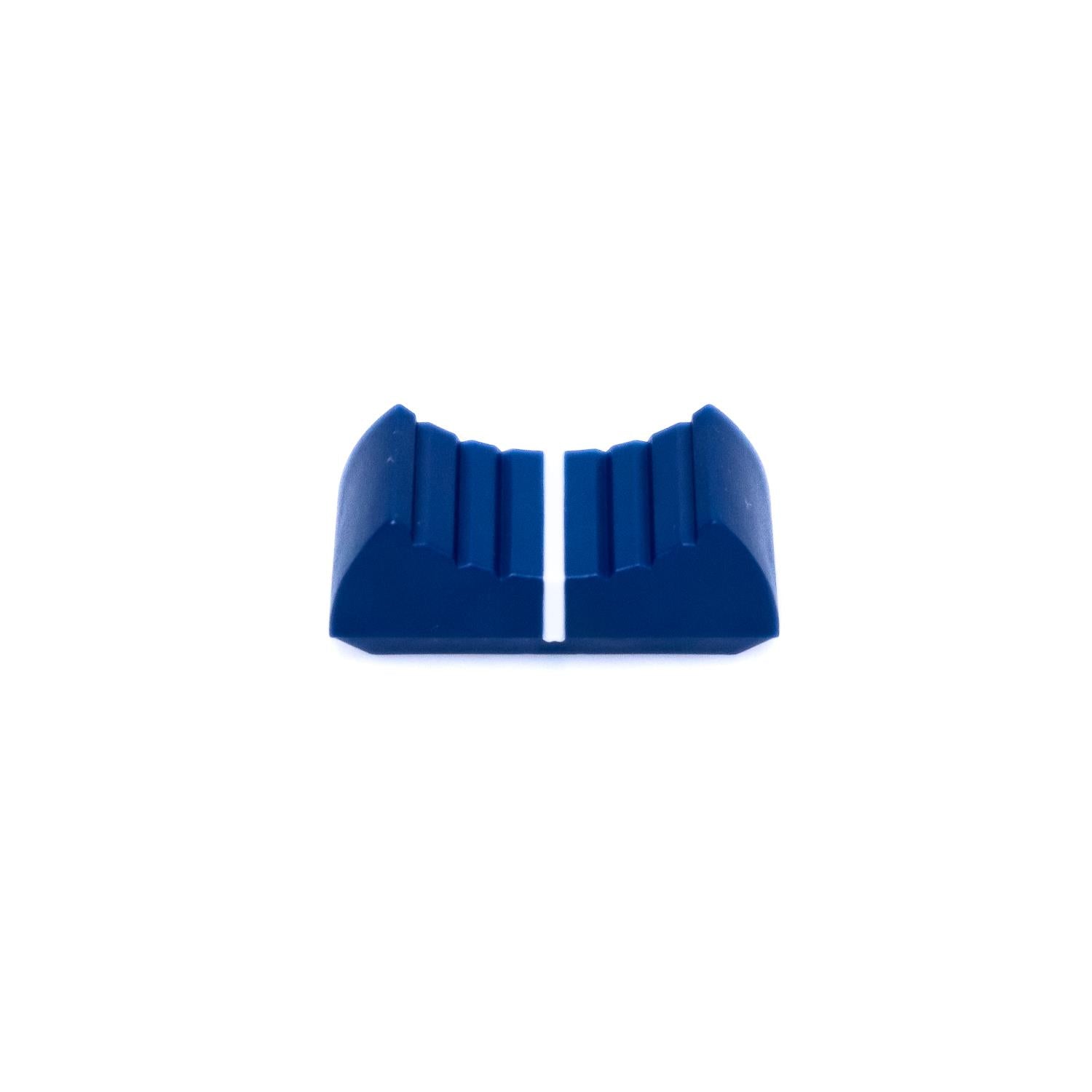 Set of 2 Blue Main Mix Master Fader Caps for Mackie DFX6, DFX12 Mixers