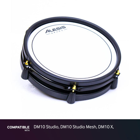 Alesis 10" Dual-Zone Drum Pad for DM10 Studio, DM10 Studio Mesh, DM10 X,