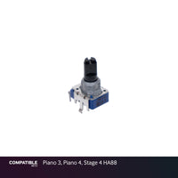 Nord Rotary Potentiometer (No Detents) for Piano 3, Piano 4, Stage 4 HA88