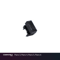 Nord Black Pushbutton Switch with Cap for Piano 3, Piano 4, Piano 5, Piano 6
