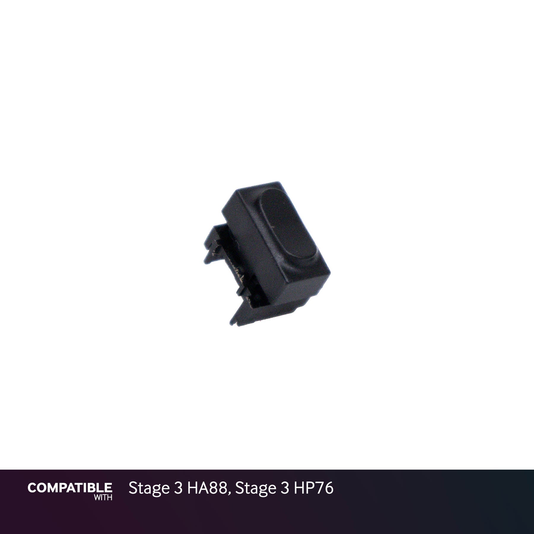Nord Black Pushbutton Switch with Cap for Stage 3 HA88, Stage 3 HP76