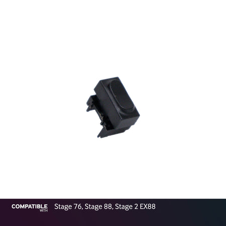 Nord Black Pushbutton Switch with Cap for Stage 76, Stage 88, Stage 2 EX88